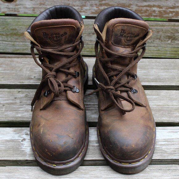 Brown Leather Men's Boots - Picture 3 of 13